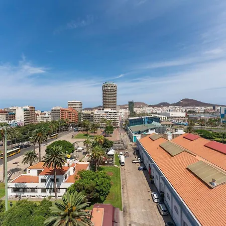 아파트 Alia Home, Playa, Canteras, Centro, Ocio *